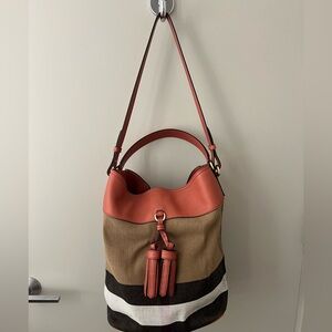 Burberry canvas bag